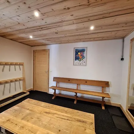 La Coufa, Spacieux Duplex En Chalet, Terrasse, Jardin, Vues Montagnes La Giettaz Extérieur photo
