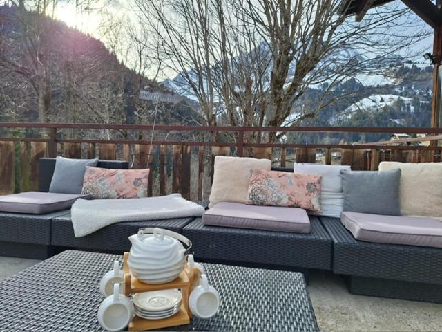 La Coufa, Spacieux Duplex En Chalet, Terrasse, Jardin, Vues Montagnes